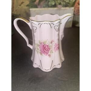 Vintage Rosa H&C Porcelain Creamer Czechoslovakia No Flaws Beautiful